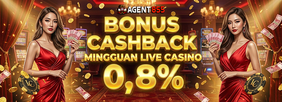 Komisi Live casino 0,8%
